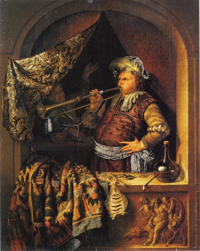 Il trombettiere - Gemäldegalerie Alte Meister, Dresda